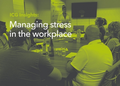 Insight into managing stress in the workplace